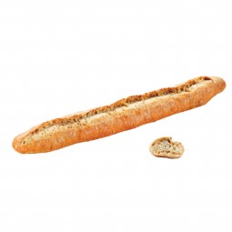 34791 - Stone Part-Baked Multigrain Baguette - C25 - Bridor