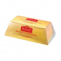 Rougié - Pate gan vịt Whole Duck Foie Gras with Champagne & Pepper (500g)