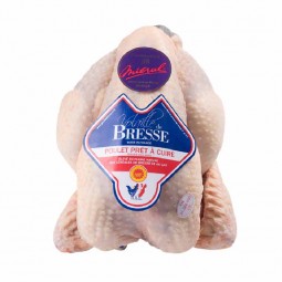 Thịt gà mái nguyên con đông lạnh Bresse Chicken Aop Female Oven Ready Frz (~1.3kg) - Miéral
