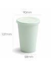 Single Wall Paper Cup with Plastic Cold Lid (475ml)1000 - HRK