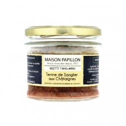 Wild Boar And Chestnut Terrine (160G) - Marmut Papillon