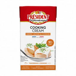 Kem nấu Cooking Cream 18% 1L - Président