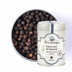 Tiêu Đen - Black Sarawak Pepper 70G - Terre Exotique