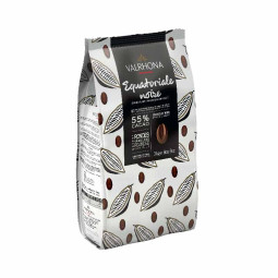 Valrhona - Sô cô la viên đen Equatorial 55% (3kg)