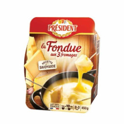 La Fondue Aux 3 Fromages (450G) - PrŽsident