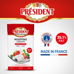 Kem sữa  - Président - Whipping Cream 1L