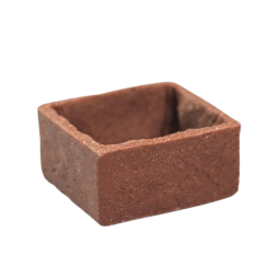 Square Tart Shell Cocoa (7cm , 30G) - (C90) - C'Est Bon