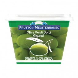 Olives Giant Green Sweet (250G-480G) - Madama Oliva