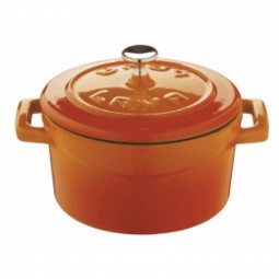 Lava Orange Folk Mini Casserole 0.35L