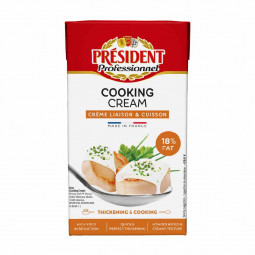Cooking Cream 18% (1L) - Président | EXP 03/06/2023