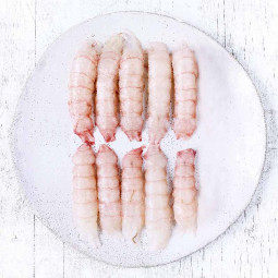 Langoustine Tails Meat Shell Off L Frz ~18G/Tail (~220G) - Cinq DegrŽs Ouest