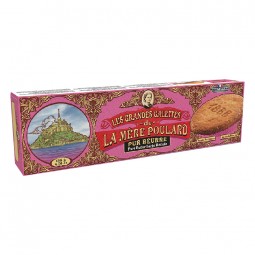 Bánh quy - Les Grandes Galettes de La Mère Poulard - Pure Butter Large Biscuits 135g | EXP 25/05/2023