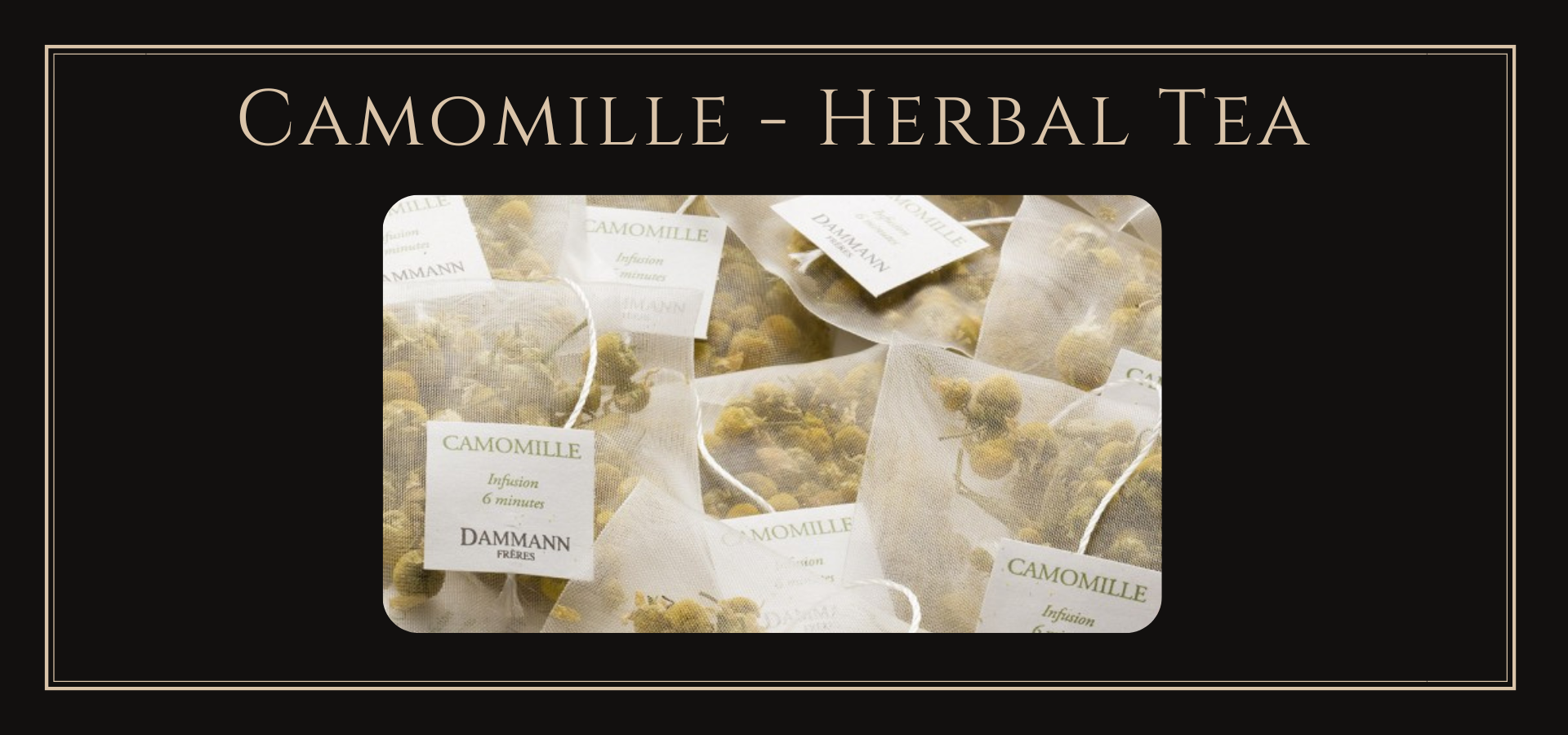 chamomile tea bags