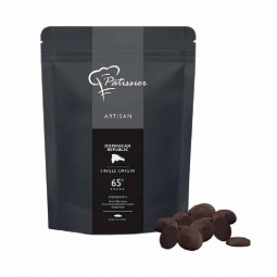 Single Origin 65% Dominican Republic Dark Button (1kg) - Patissier