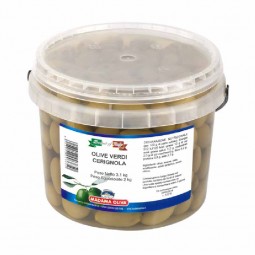 Olives Green Cerignola (2kg-3.1kg) - Madama Oliva