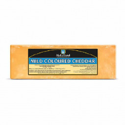 Phô mai Mclelland Mild Red Cheddar 48% FDM Block (~2.5kg) - Lactalis