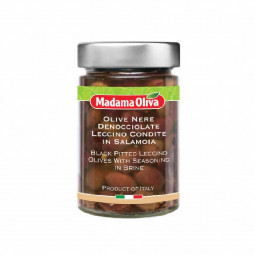 Oliu đen ngâm nước muối -Olive Nere Denocciolate Leccino Condite in Salamoia 160-300g