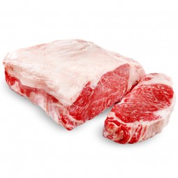 Striploin 1Rib Black Angus Mb2 120Days Gf Frz Aus (~2.5kg) - Stanbroke