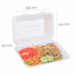 Clamshell Rectangle (900ml)200 - HRK