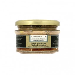 Pa tê gan vịt Foie gras 50% Morilles Armagnac 110g