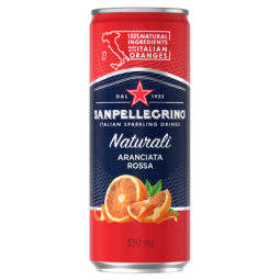 Nước ngọt San Pellegrino Arranciata Rossa 330ml (Hộp 24 lon)