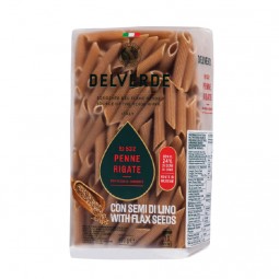 Penne With Flax Seeds (450G) - Delverde