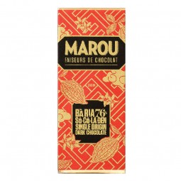 Sô cô la Bà Rịa 76% (24g) - Marou